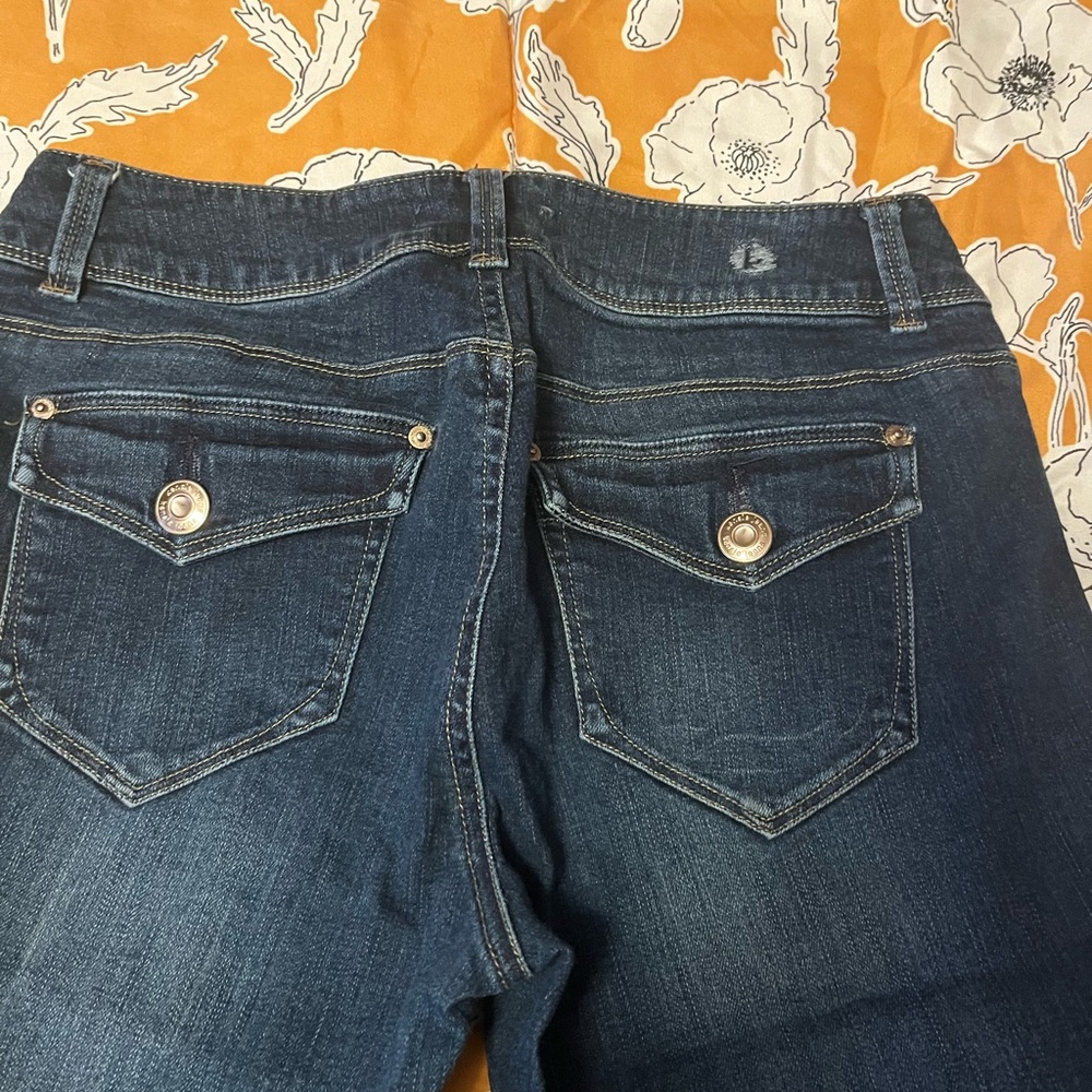 Kensie Women's Blue Jeans - Picture 3 of 5